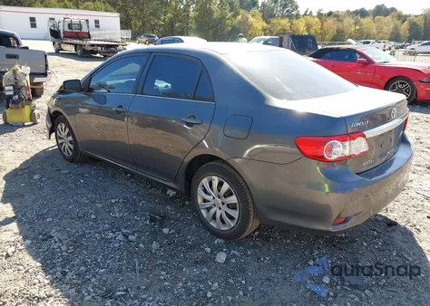 2013 Toyota Corolla Le from USA, damaged, VIN 2T1BU4EE1DC958133